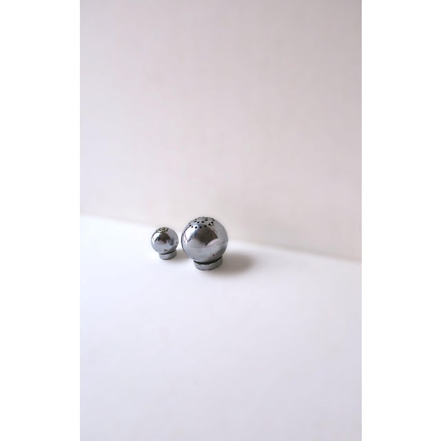 Chase Brass and Copper Company Salt and Pepper Shakers, Modern, Russel Wright for Chase, 1935 For Sale - Image 4 of 12