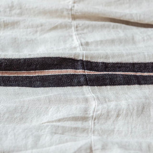 Not Yet Made - Made To Order Patagonia Stripe Coverlet For Sale - Image 5 of 6