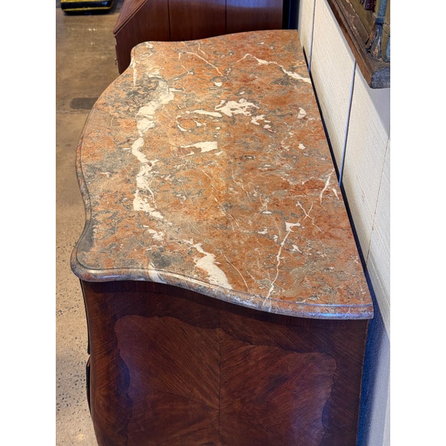 19th Century French Marble Top Commode For Sale - Image 15 of 15