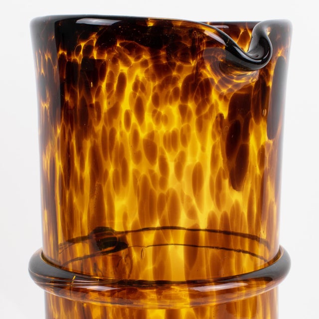 Christian Dior Home Tortoiseshell Glass Barware Pitcher and Decanter, circa 1960 For Sale - Image 16 of 18