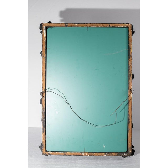 French French Finely Carved Gilt Wooden Art Regency Mirror For Sale - Image 3 of 5