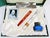The Conway Stewart Churchill Ltd. Edition Wellington Yellow Whirl Fountain Pen Set is a vintage collectible item that...