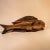 1970s Hand-Carved Wooden Rich Grain Fish Sculpture - 25" Long For Sale - Image 5 of 5