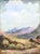 Desert Mountain Landscape in Oil on Canvas Vertical landscape in soft, muted tones and thick impasto, giving texture to...