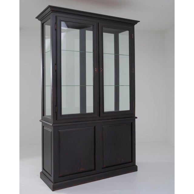 Vintage French Patinated Vitrine For Sale - Image 11 of 12