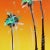 Pop Art "Santa Barbara Up Palms - Three Tall" Original Artwork by Pete Kasprzak For Sale - Image 3 of 10
