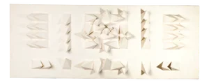 Pyramids No. 3 Wall Sculpture by Sebastiao Lobo