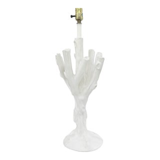 John Dickinson Late 20th Century Faux Bois Twig Table Lamp For Sale