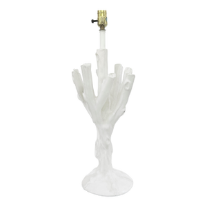 John Dickinson Late 20th Century Faux Bois Twig Table Lamp