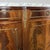 Metal Vintage French Empire Carved Burr Inlay Sideboard with Marble Top For Sale - Image 7 of 18
