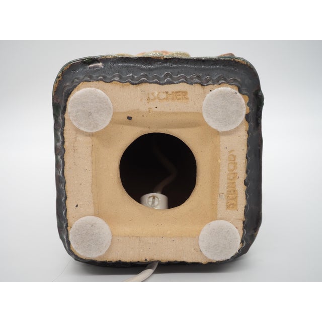 Table Lamp by Willi Fischer for Ego Stoneware, Sweden, 1970s For Sale - Image 10 of 12