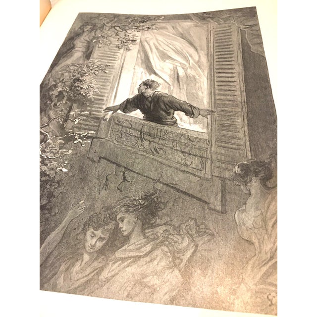 Gustave Doré Illustrated the Raven by Edgar Allen Poe 1st American Edition 1884 For Sale - Image 13 of 18