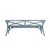 Charlotte Bench - Regatta Blue For Sale In West Palm - Image 6 of 7