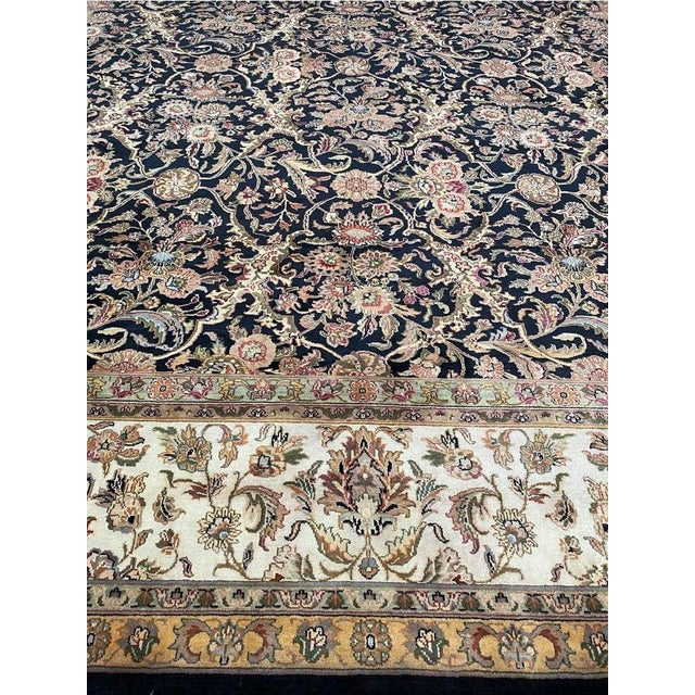 10x14 Handwoven Indian Agra Area Rug - 106806 For Sale - Image 11 of 11