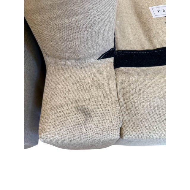 Pottery Barn SoMa Hawthorne English Slip Cover Club Chair - A Pair For Sale - Image 9 of 12