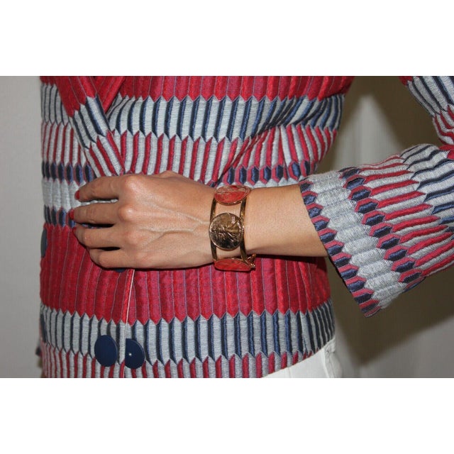 Genuine Vintage American Usa Dollar Coin Rose Gold Vermeil Sterling Silver Wide For Sale - Image 10 of 10