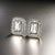2010s Natural Sapphire Diamond Stud Earrings 14k W Gold 0.96 TCW Certified For Sale - Image 5 of 16