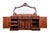 Mid 19th Century High Victorian Flame-Shaped Mahogany Sideboard with Mirror, 1860s For Sale - Image 5 of 14