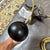 2020s Arteriors Egg Drop Pendant, Bronze/Brass For Sale - Image 5 of 13