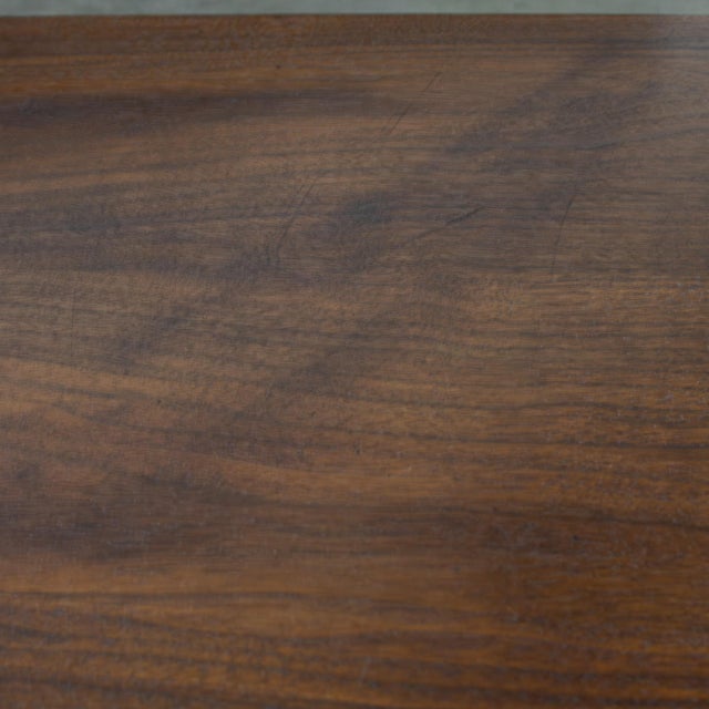 Brown Mid-20th Century MCM Low Walnut Coffee Table or Bench by Milo Baughman for Thayer Coggin For Sale - Image 8 of 18