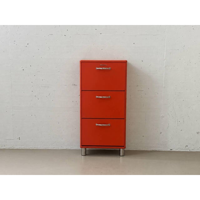 Malibu Shoe Cabinet with 3 Doors from Tenzo, 1960s For Sale - Image 9 of 11