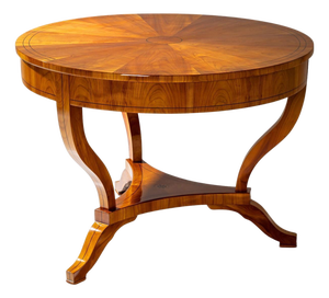 19th Century Biedermeier Cherrywood Center Table, Germany