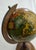 Vintage Desk Globe With Wood Base — Mid-Century Style Old World Map For Sale - Image 4 of 5