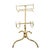Mid-Century Modern Brass Gentleman's Butler Valet Stand, Circa 1960s–1970s For Sale In Greensboro - Image 6 of 6