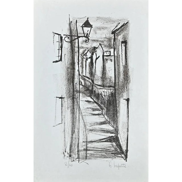 Staircase is a Litograph realized by Georges Laporte in 1990s. Limited edition of 20 copies numbered and signed by the...