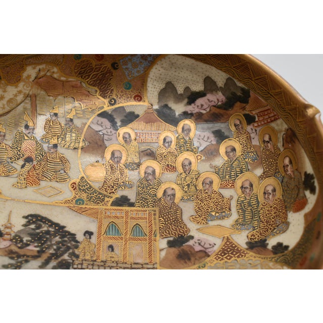 Late 19th Century Japanese Satsuma Bowl From the Meiji Period For Sale In Wichita - Image 6 of 18