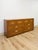 Mid 20th Century Vintage MCM Dixie Act 2 Campaign Style Dresser Brass Pulls Warm Wood Tone Lowboy For Sale - Image 5 of 14