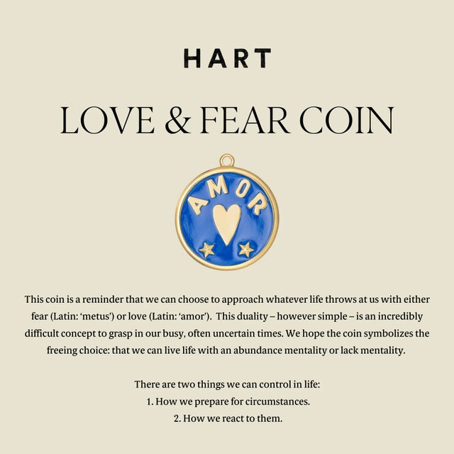 HART Love & Fear Coin Necklace For Sale - Image 4 of 7