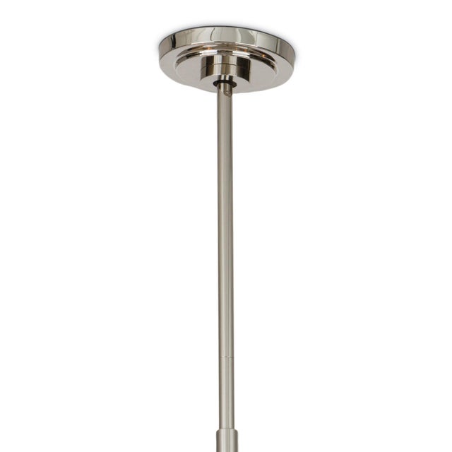 Regina Andrew Artemis Mobile Chandelier, Polished Nickel with Champagne Glass For Sale - Image 4 of 6