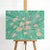 A charming original acrylic painting on stretched canvas, this piece captures timeless floral beauty with soft pink...