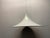 Modern Large White Semi Ceiling Lamp by Claus Bonderup & Torsten Thorup for Fog & Mørup, 1960s For Sale - Image 3 of 18