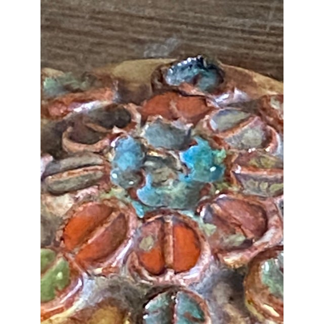 Box in Ceramic with Floral Decoration Pattern For Sale - Image 3 of 14