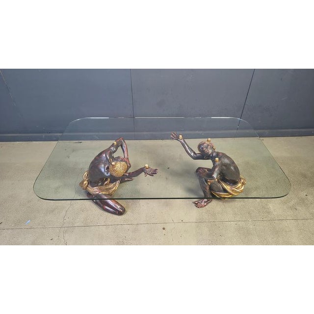 Vintage Sculptural Figure Coffee Table, 1960s For Sale - Image 14 of 16