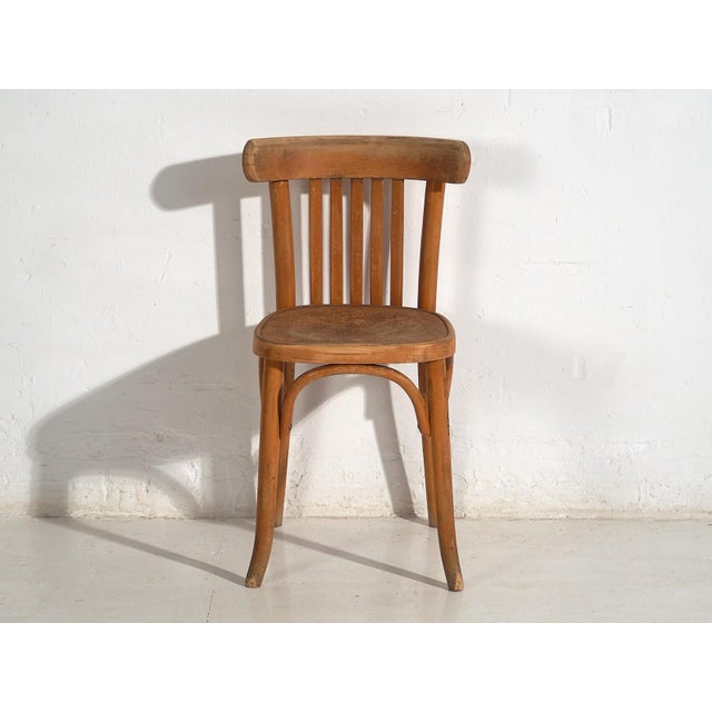 Vintage Bistro Chairs from Thonet, 1920s, Set of 6 For Sale - Image 11 of 15