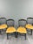 19th Century Napoleon III Chairs in Blackened Wood, Set of 4 For Sale - Image 9 of 12
