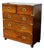Antique Brass-Bound Mahogany Campaign Chest from Ross & Co, Dublin For Sale