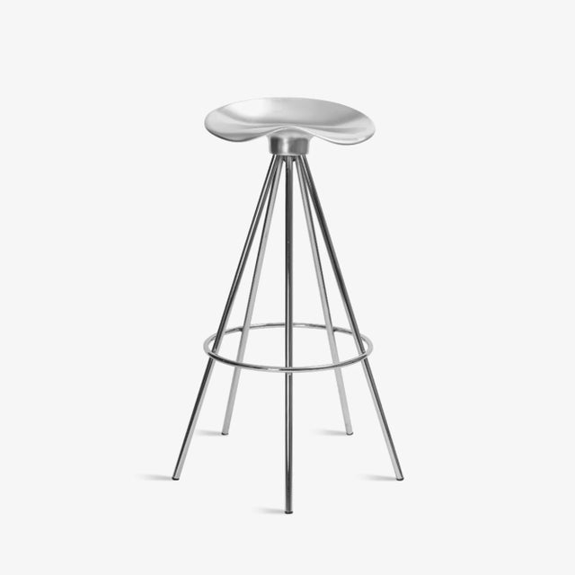 Mid-Century Modern Jamaica Barstools by Pepe Cortés Manufactured by Amat-3 for Knoll - a Pair For Sale - Image 3 of 12