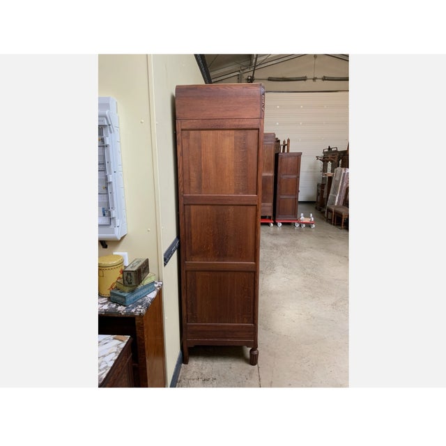 Antique Art Deco Wardrobe, 1925 For Sale - Image 4 of 13