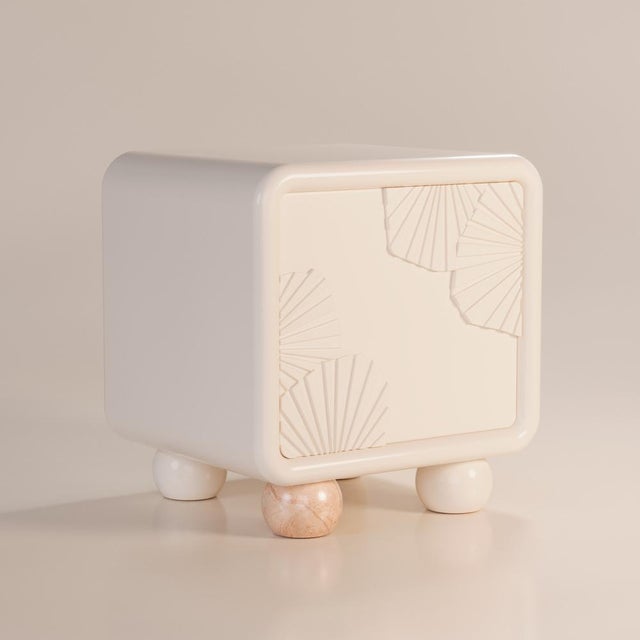 Mon Ooh Bedside Table by Malabar For Sale - Image 6 of 18