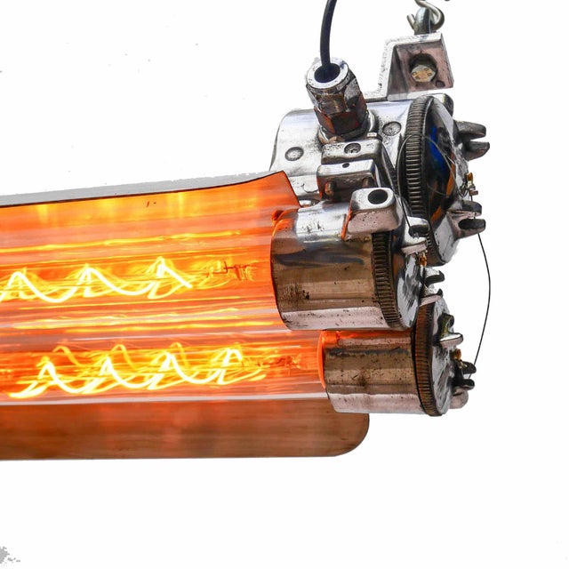 Aluminum Cast Explosion-Proof Fluorescent Light, 1970s For Sale - Image 15 of 18