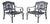 Cast Aluminum Mediterranean Tuscan Scrolling Garden Patio Club Chairs - A Pair For Sale