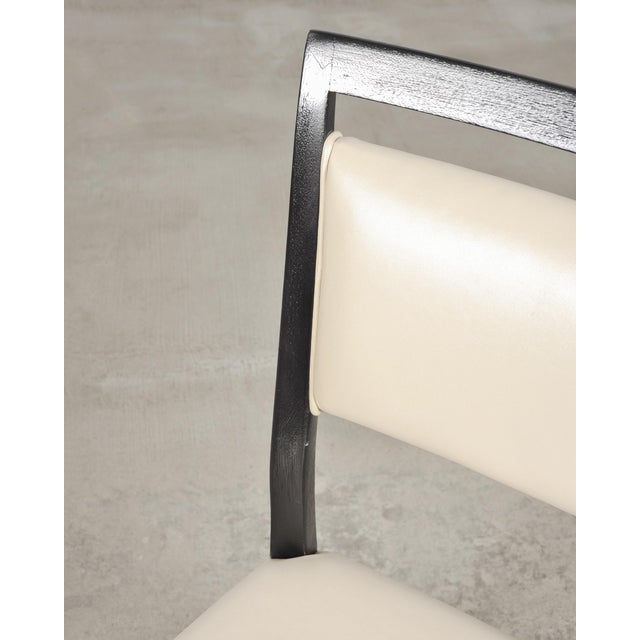 Set of Four Paul McCobb "Irwin" Mahogany Brass Dining Chairs For Sale - Image 16 of 18