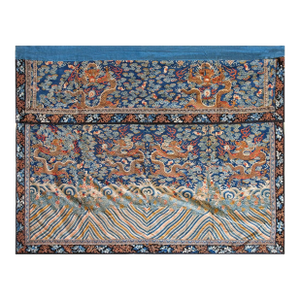 Delicate Antique Silk Chinese Kesi Dragon Embroidery