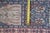 Indian Kashmir Silk Geometric Floral Garden Medallion Area Rug Mat 48" For Sale - Image 11 of 13