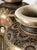 Ceramic Japanese Satsuma Polychrome Vases with Gilt Decoration and Figures, 1890s, Set of 2 For Sale - Image 7 of 13