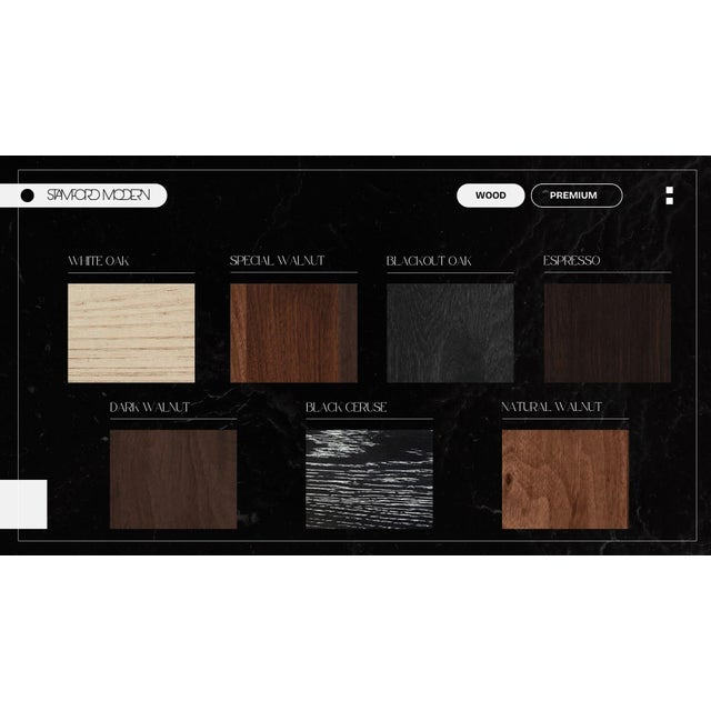 Stacked Bedside Tables in Special Walnut With Burl Wood - a Pair For Sale - Image 10 of 12